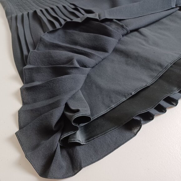 Elie Tahari Pleated Silk Skirt - Picture 7 of 15